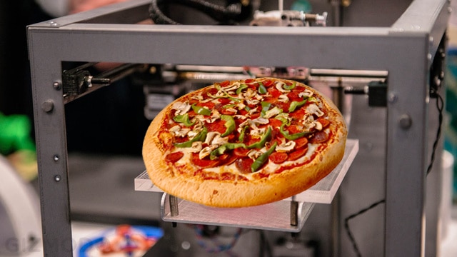 nasa 3d pizza