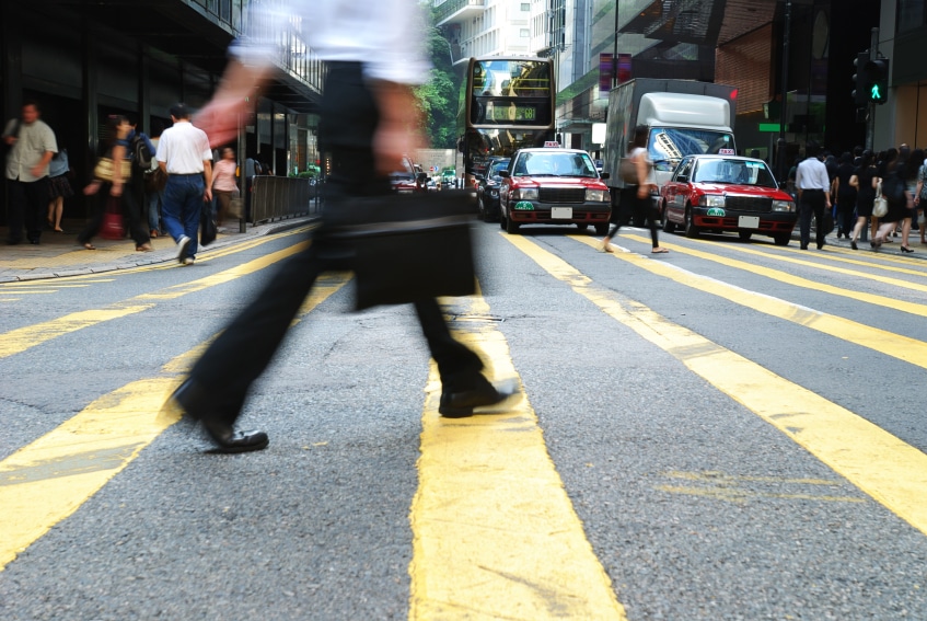 pedestrians cruise control