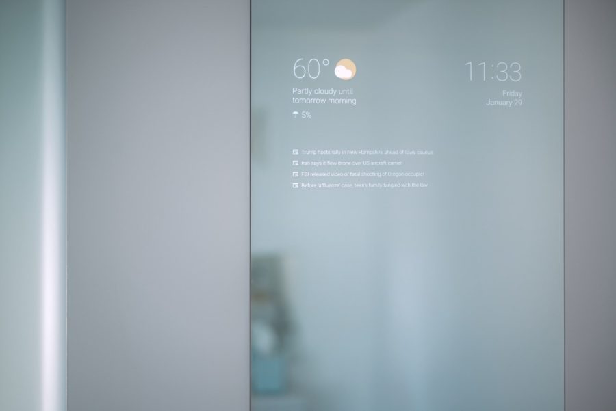 Google im2 connected mirror