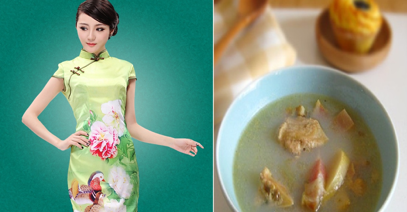 Bamboo shoots soup-Chinese natural health food and nutrious recipes