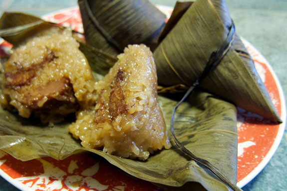 Chinese food Zongzi