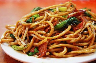 Chinese simple fried noodles-Chinese food and natural health for January 15