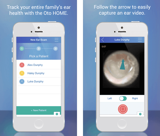 Inspect your children's ears with OTO