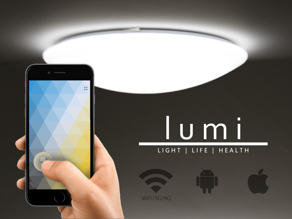 Lumi connected lamp