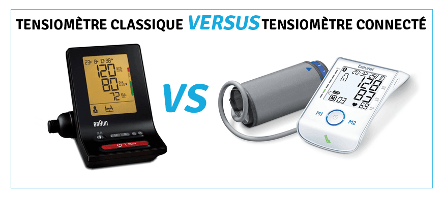 tensiometre classique versus tensiometre connecté