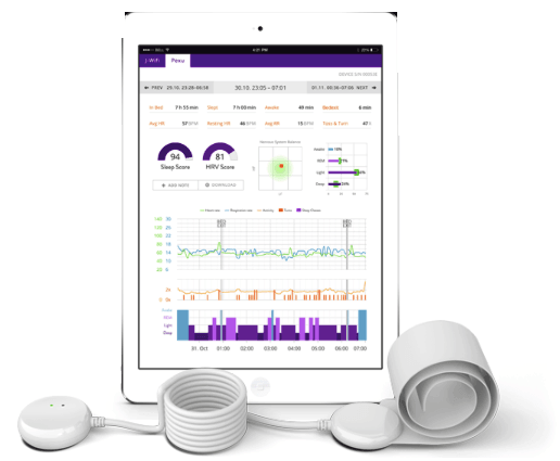 Emfit QS le moniteur de sommeil qui vous observe toute la nuit