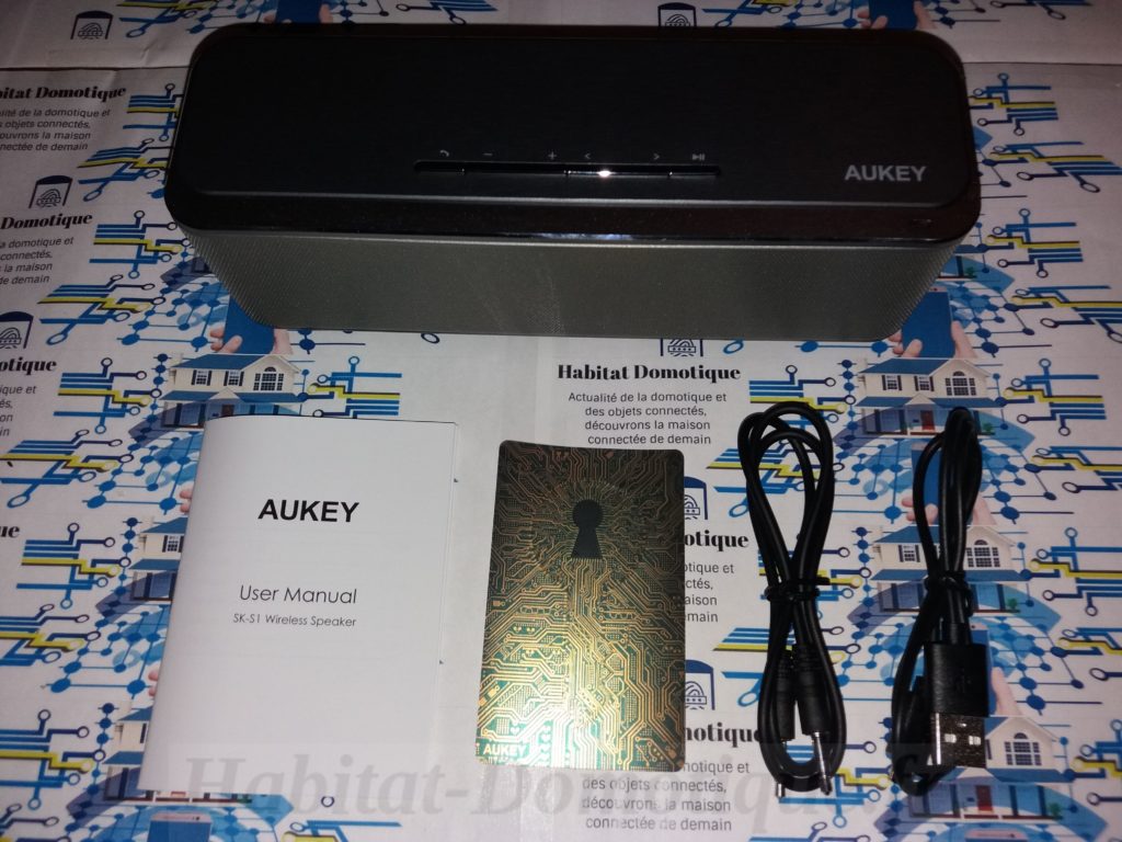 SK S1 Presentation 02 1024x768 Bluetooth speaker - Aukey SK-S1 Bluetooth speaker test