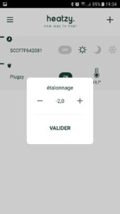 heatzy app conf module2 169x300 - Test of the connected thermostat Heatzy Flam