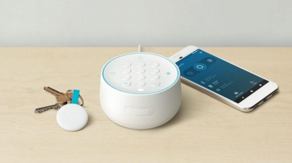 Nest Secure smart and connected alarm from Google