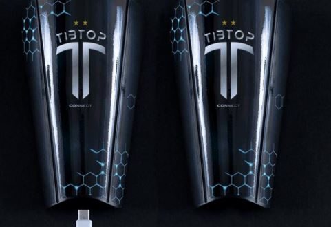 tibtop, le protège-tibia connecté pour footballeur