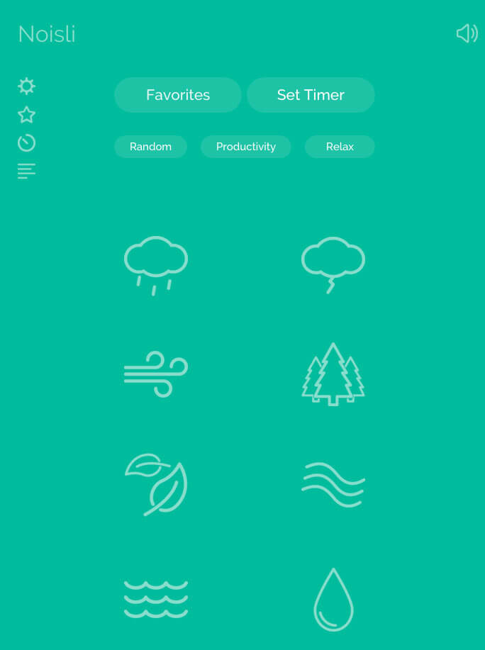 Noisli générateur d