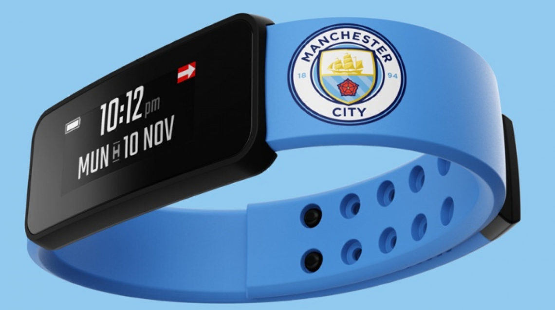 Fantom Smart Band a connected bracelet for Manchester City supporters