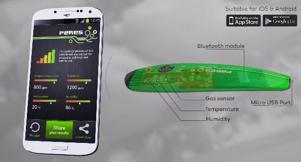 LE PERES - connected organic scanner