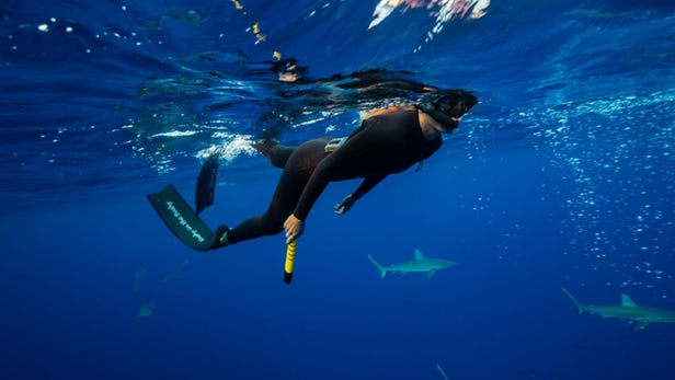 eSpear - A wearable to scare away sharks with an electric field