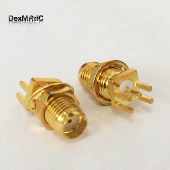 1pc SMA Connector SMA Female Jack nut RF Coax Connector end launch ...