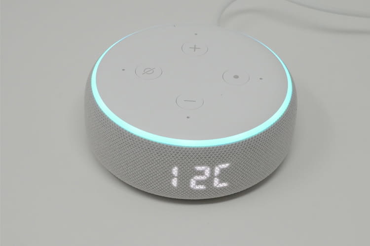 Practical: Echo Dot 4 shows the outside temperature when called