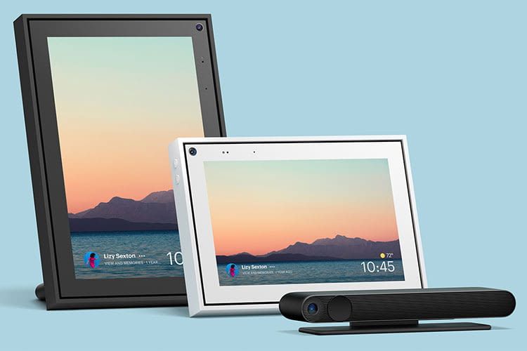 Facebook Portal, Facebook Portal Mini and Facebook Portal TV (from left to right)