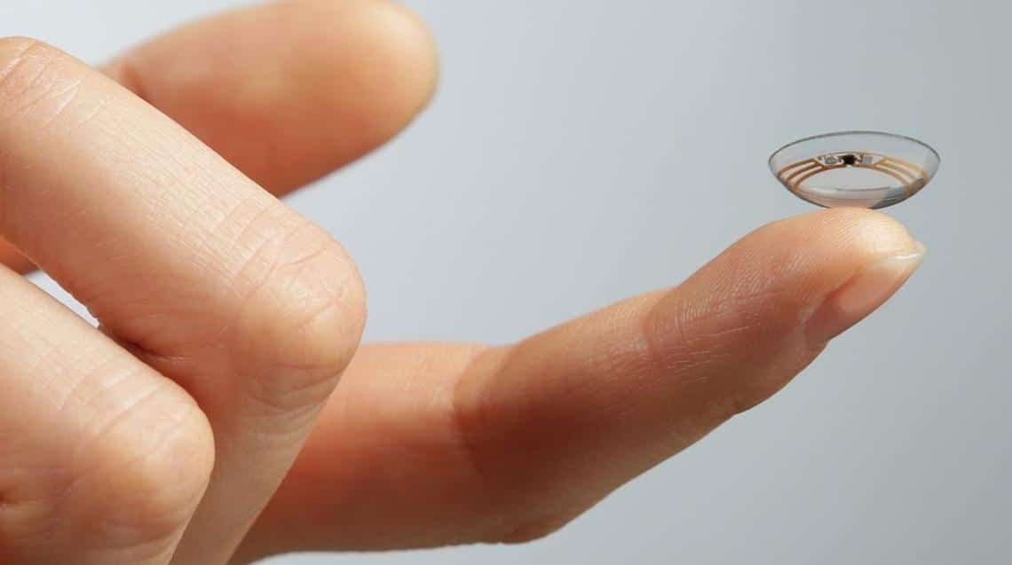 Google smart contact lenses