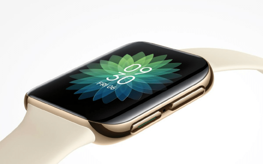 Oppo: its smartwatch draws heavily on the Apple Watch