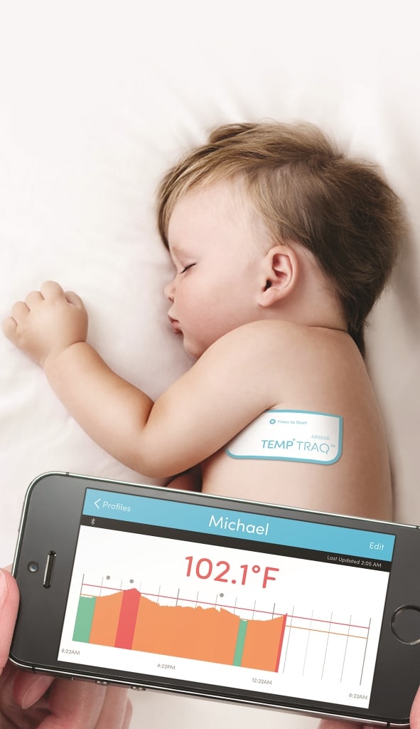 TempTraq connected thermometer