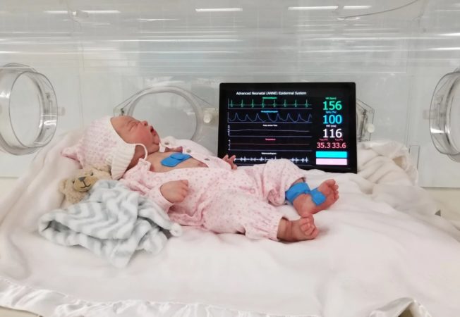 Wireless sensors to track the health of premature babies