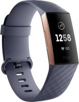 Fitbit Charge 3 activity tracker blue gray / aluminum / rose gold (FB409RGGY)