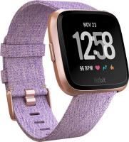 Fitbit Versa Special Edition activity tracker lavender woven / rose gold aluminum (FB505RGLV)