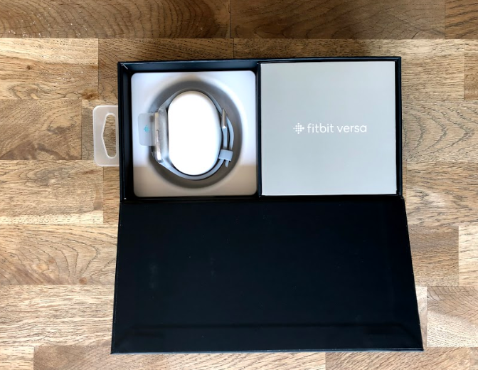 fitbit versa indoor unboxing