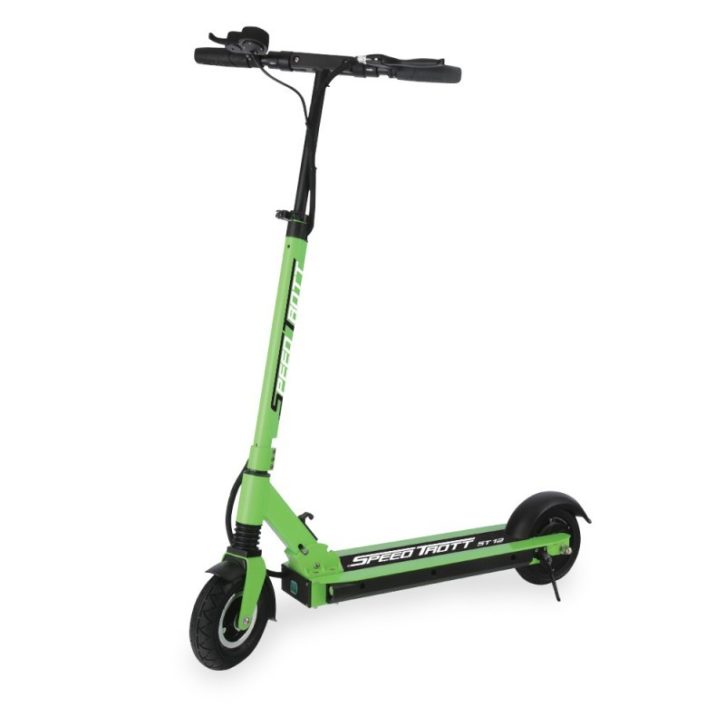 speedtrott st 12 test electric scooter Conclusion competition official green price