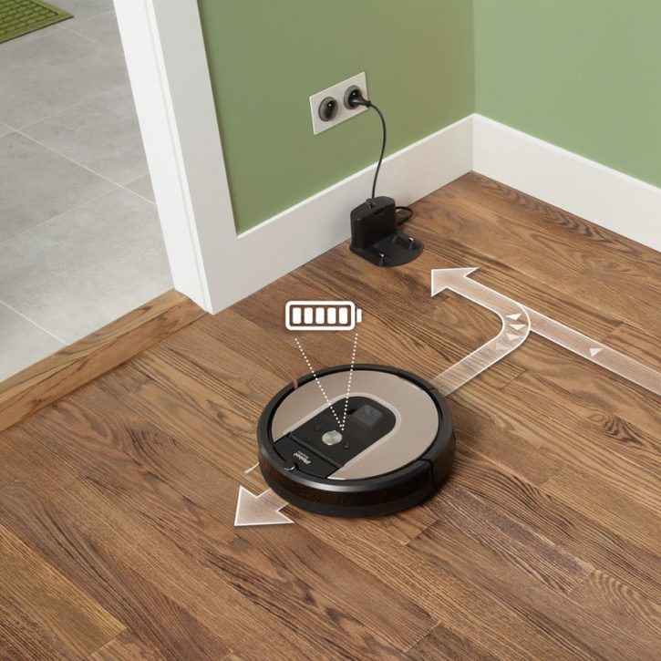 IRobot Roomba test base station application