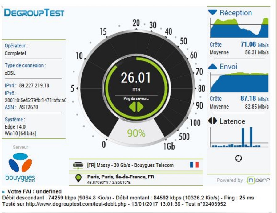 Orbi netgear network application test