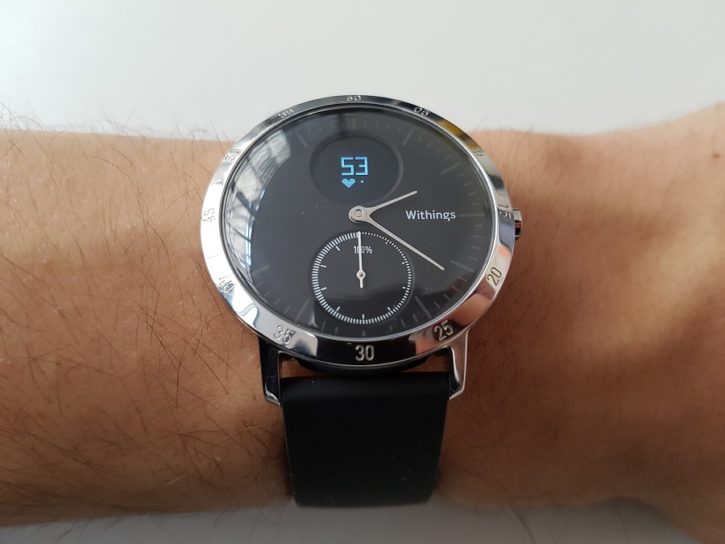 Withings Steel HR heart rate