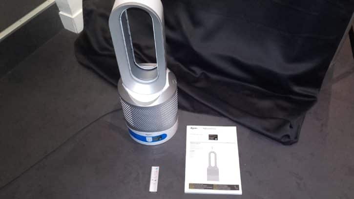 Dyson Pure Hot + Cold Link unboxing equipment