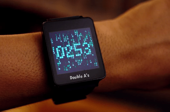 Double A's smartwatch