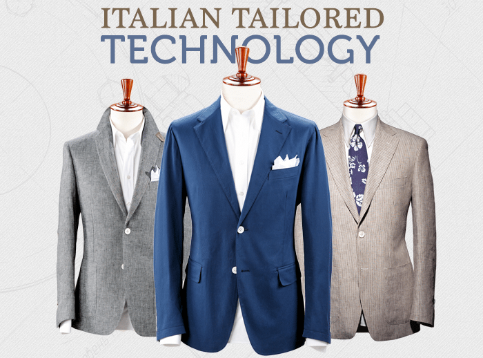 Italian Tailored Technology connected suit