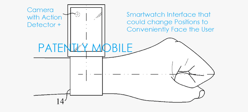 Samsung swivel screen smartwatch