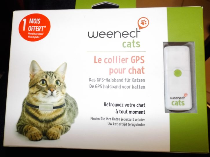 weenect cats test unboxing before