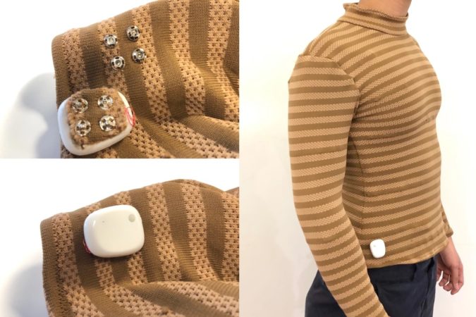 This MIT electronic sweater follows the vital signs of those who wear it