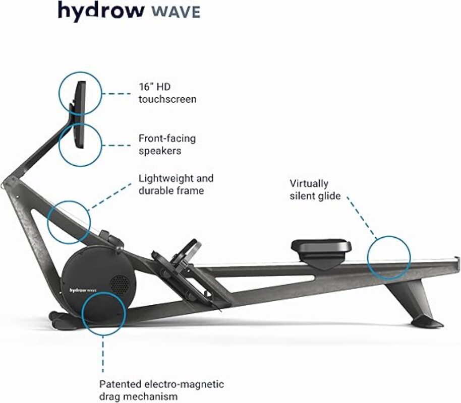 Hydrow Smart Rower Be Well Best Smart Luxury Fitness Equipment