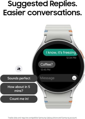 Samsung Galaxy Watch 7 40mm Bluetooth best AI Smart watch