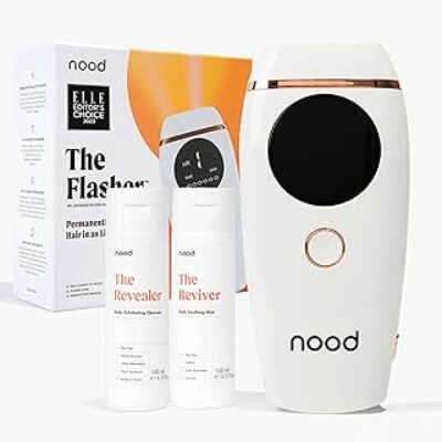 The best at home laser hair removal device Nood Flasher 2.0 IPL Laser Hair Removal