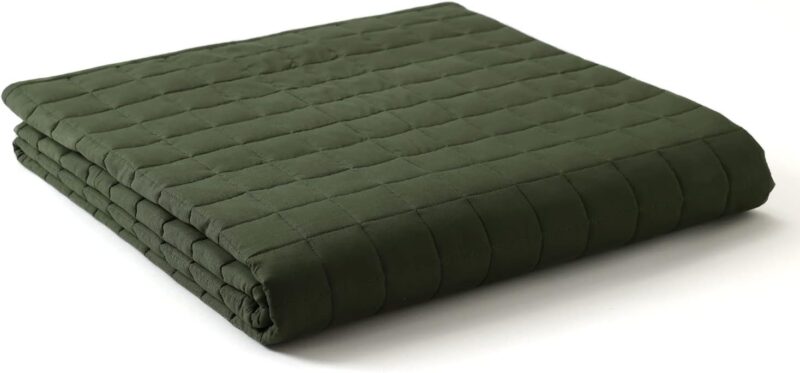 YnM Exclusive Weighted Blanket, Soothing Cotton